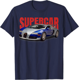 The best Supercar racing fan on the planet. T-Shirt - T-Shirt | Navy