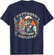 Tattooed and Employed Tatoos Skeleton Swag T-Shirt - T-Shirt | Navy