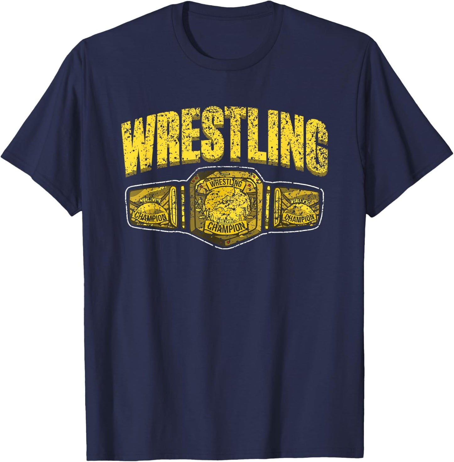 Wrestling Wrestler Wrestlers Wrestle Sport Wrestling T-Shirt - T-Shirt | Navy