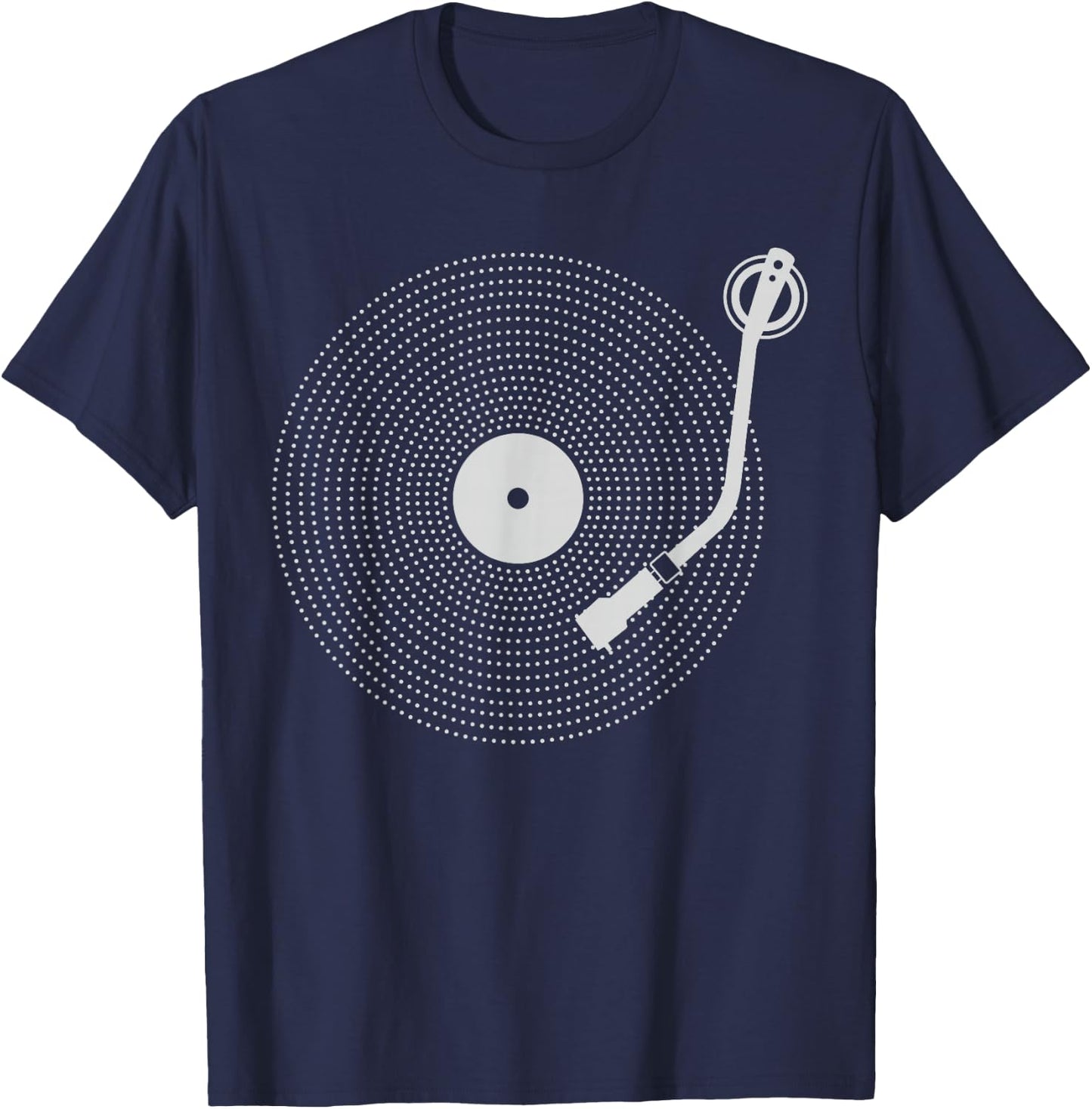 Simple Classic Vinyl T-Shirt - T-Shirt | Navy