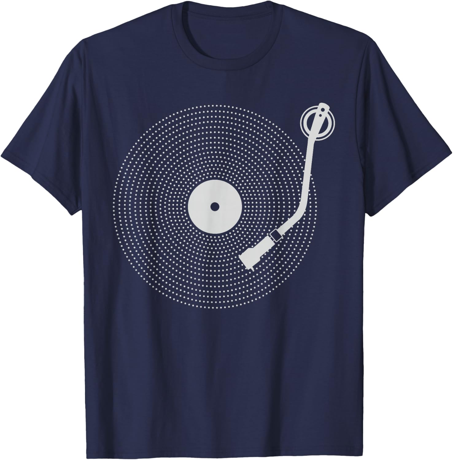 Simple Classic Vinyl T-Shirt - T-Shirt | Navy