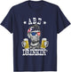 Abe Drinkin' Patriotic American Abraham Lincoln Drinking T-Shirt - T-Shirt | Navy