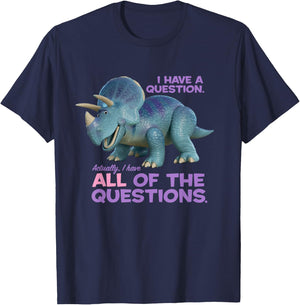 Disney and Pixar Toy Story 4 Trixie Questions T-Shirt - T-Shirt | Navy