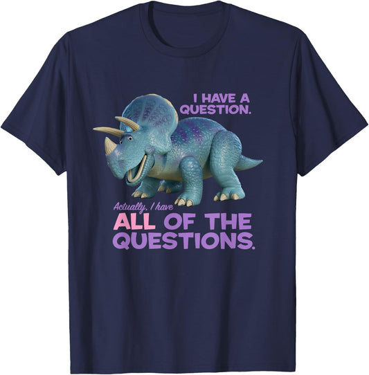 Disney and Pixar Toy Story 4 Trixie Questions T-Shirt - T-Shirt | Navy