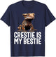 Crested Gecko Men Women Lizard Eyelash Gecko Herpetologist T-Shirt - T-Shirt | Navy