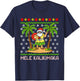 Mele Kalikimaka Hawaiian Christmas In July Hawaii Santa T-Shirt - T-Shirt | Navy