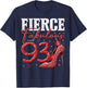 93rd Birthday Fierce Fabulous and 93 Year Old Gifts Heels T-Shirt - T-Shirt | Navy