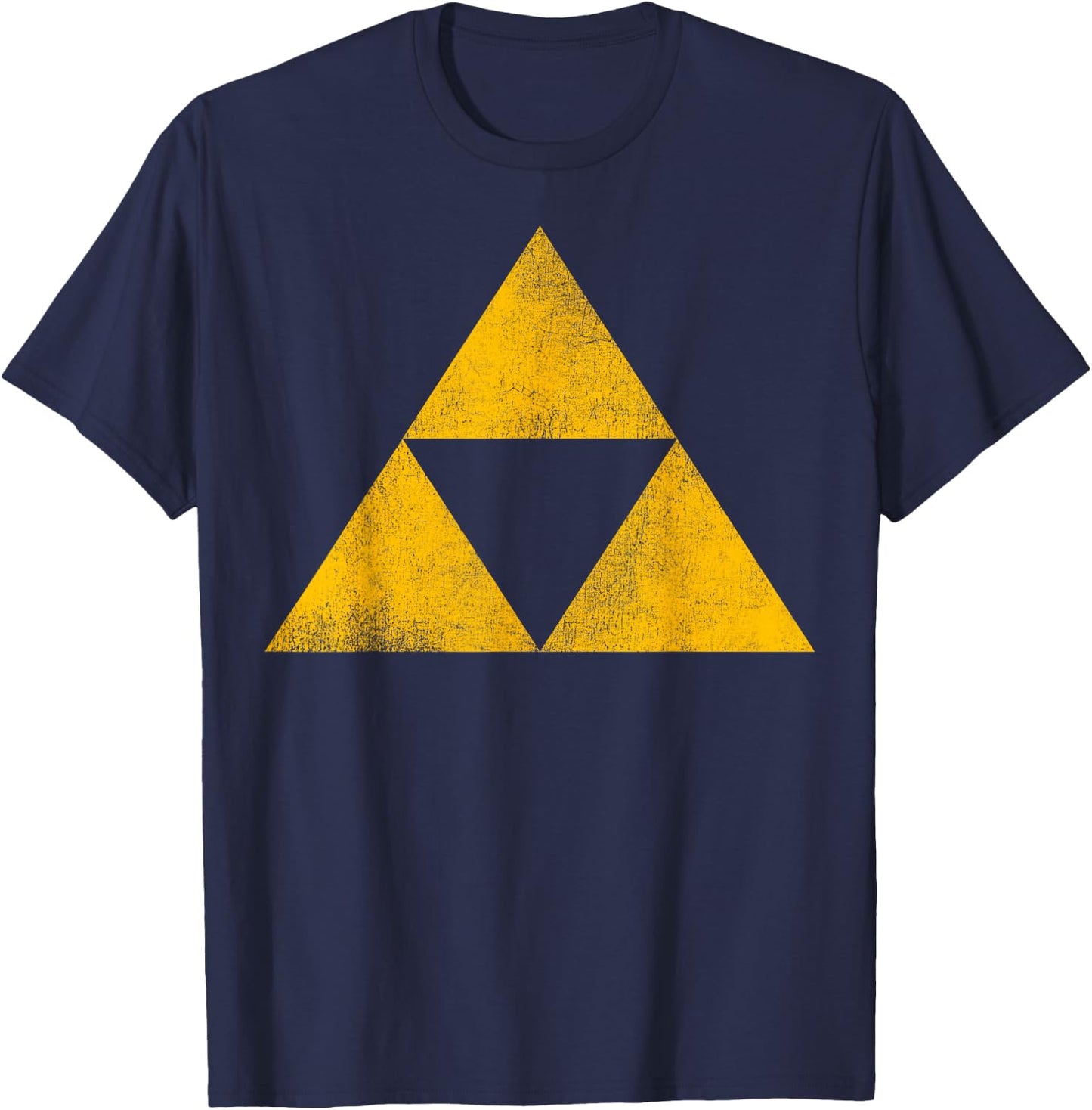 The Legend of Zelda Simple Triforce Symbol T-Shirt - T-Shirt | Navy