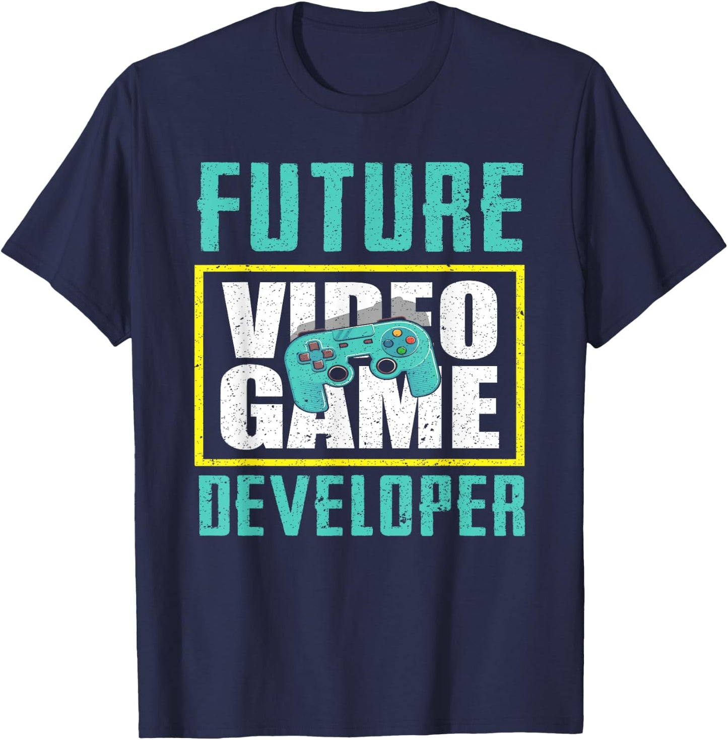 Future Video Game Developer - Cool Game Designer Gift T-Shirt - T-Shirt | Navy