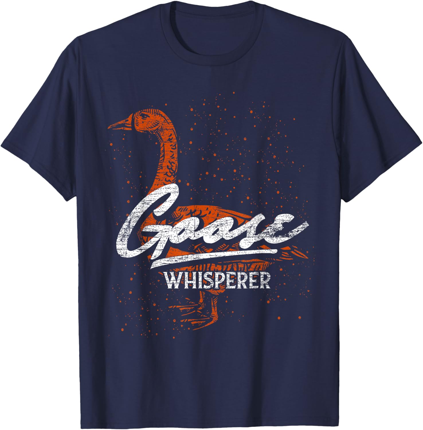 Goose Whisperer Goose T-Shirt - T-Shirt | Navy
