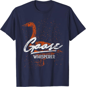 Goose Whisperer Goose T-Shirt - T-Shirt | Navy