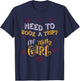 Travel Agent Shirt Gift Need to Book a Trip T-Shirt - T-Shirt | Navy