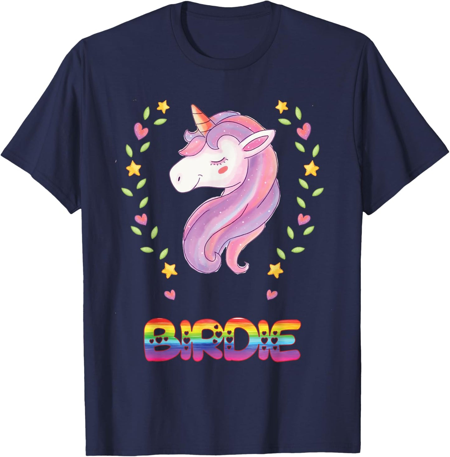 Birdie Name T-Shirt - T-Shirt | Navy