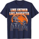 Quad Bike - Father and Daughter ATV Girl T-Shirt - T-Shirt | Navy