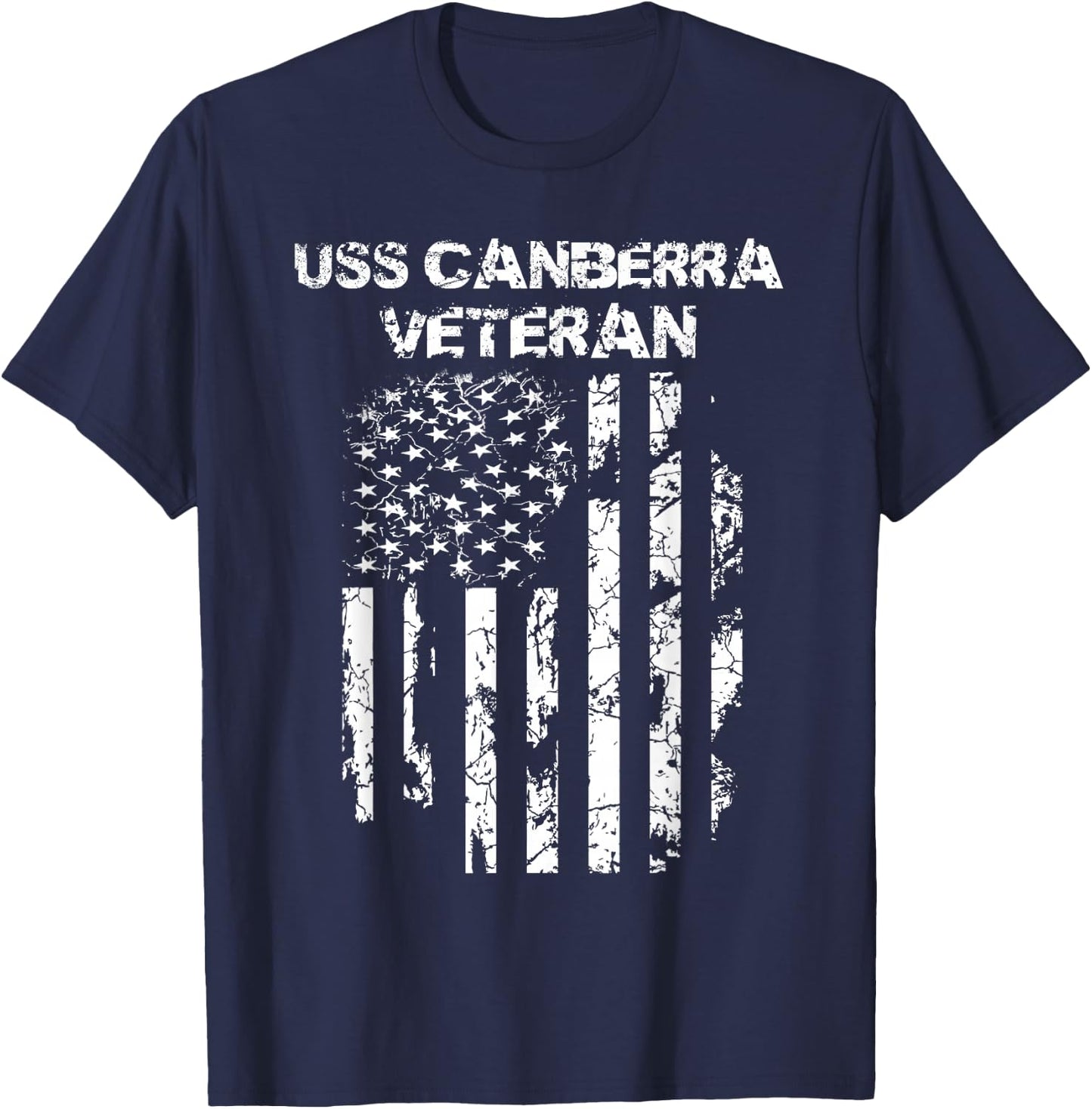 USS Canberra Veteran T-Shirt - T-Shirt | Navy