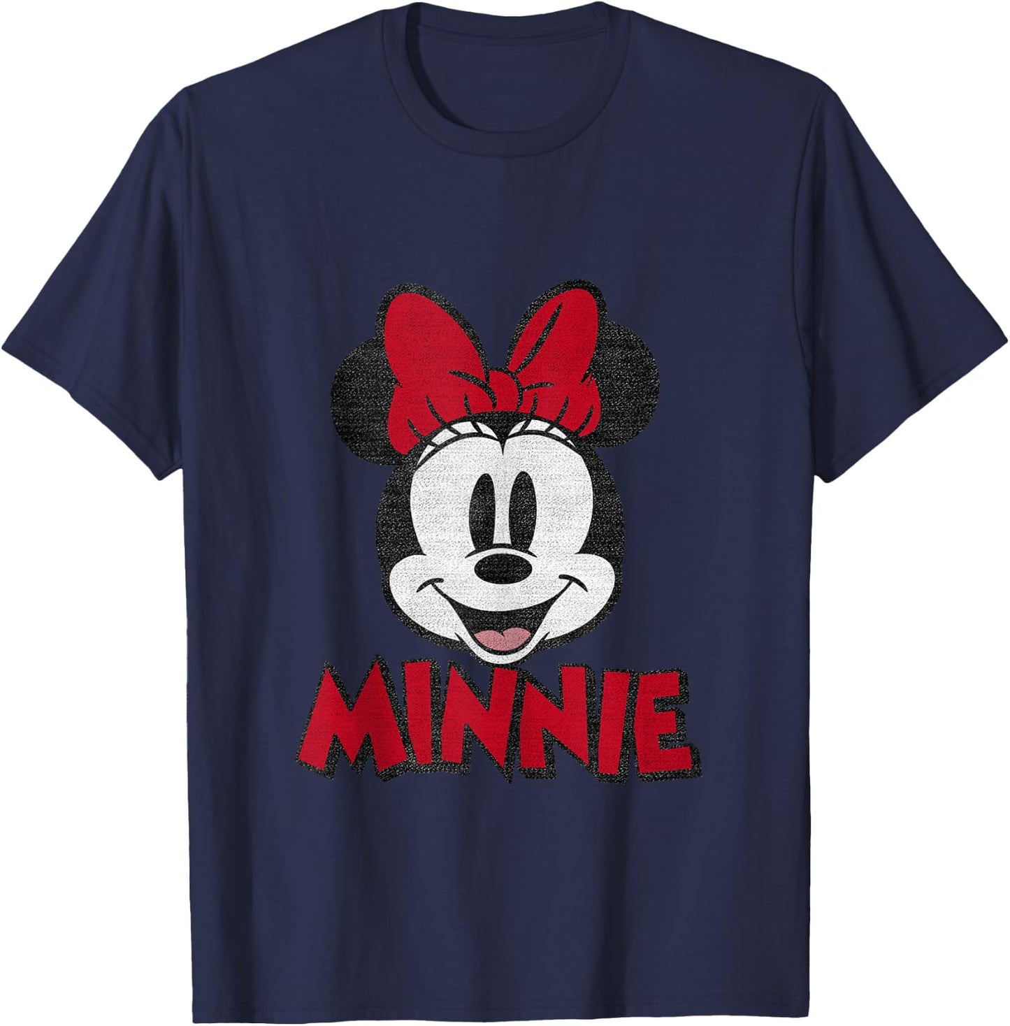 Disney Mickey and Friends Minnie Mouse Vintage Portrait T-Shirt - T-Shirt | Navy