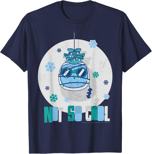 DC Comics Mr. Freeze Not So Cool Christmas T-Shirt - T-Shirt | Navy