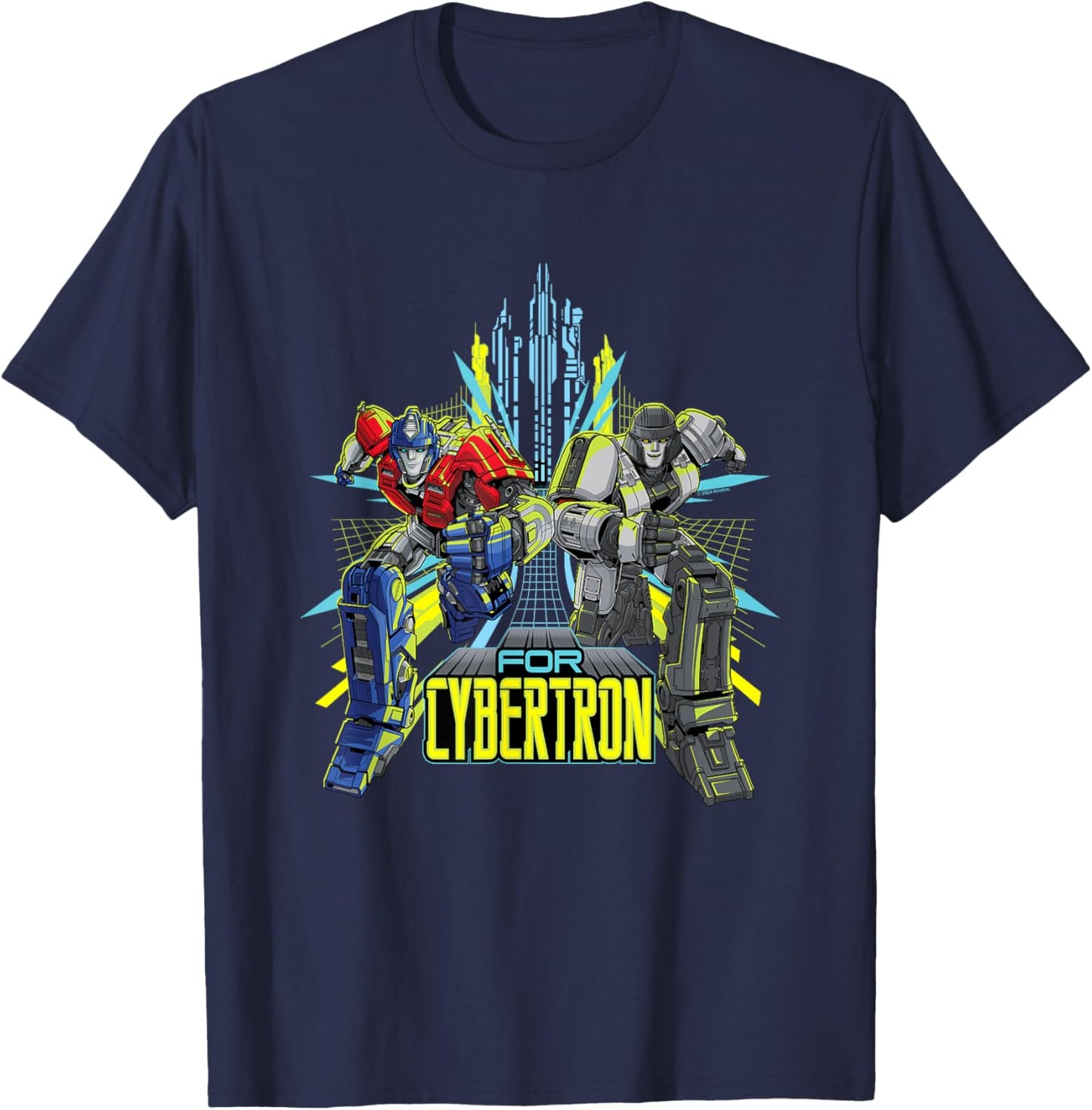 Transformers One for Cybertron Orion Pax & D-16 T-Shirt - T-Shirt | Navy