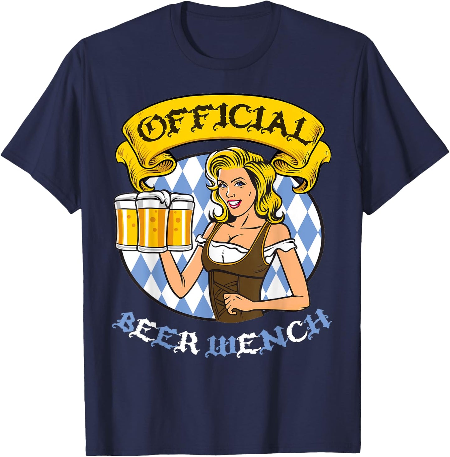 Oktoberfest 2020 Bavarian Munich Beer Festival Gift T-Shirt - T-Shirt | Navy