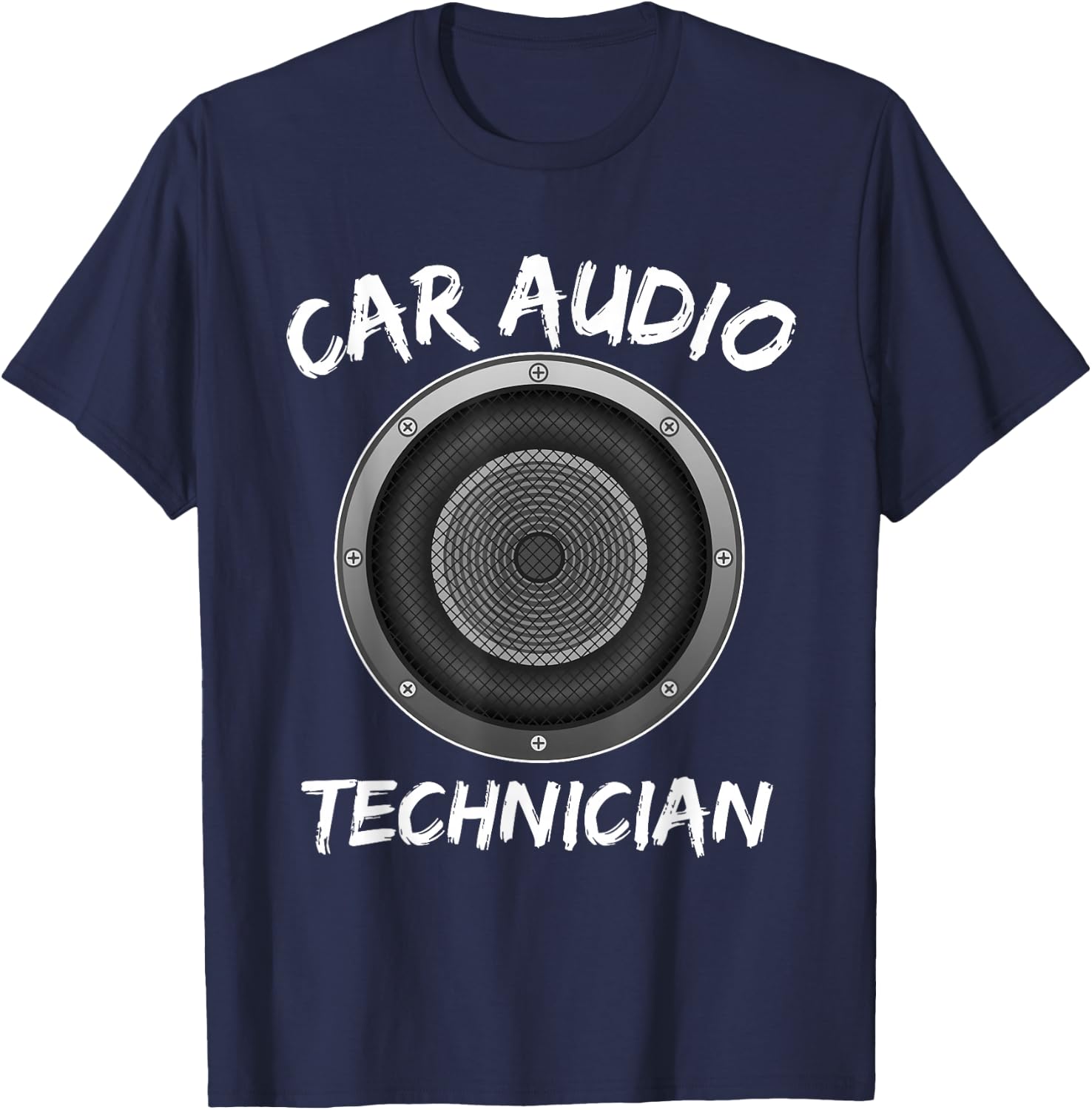 Cool Car Audio Technician Installer Subwoofer Gift T-Shirt - T-Shirt | Navy