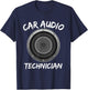 Cool Car Audio Technician Installer Subwoofer Gift T-Shirt - T-Shirt | Navy