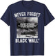 Black Wall Street Never Forget Our History Real Black Owned T-Shirt - T-Shirt | Navy