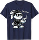 Thug Bunny Rabbit Gangster Rabbit With Gun Funny Rabbit T-Shirt - T-Shirt | Navy