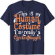 This Is My Human Costume I'm Really A Chicken Nugget T-Shirt - T-Shirt | Navy