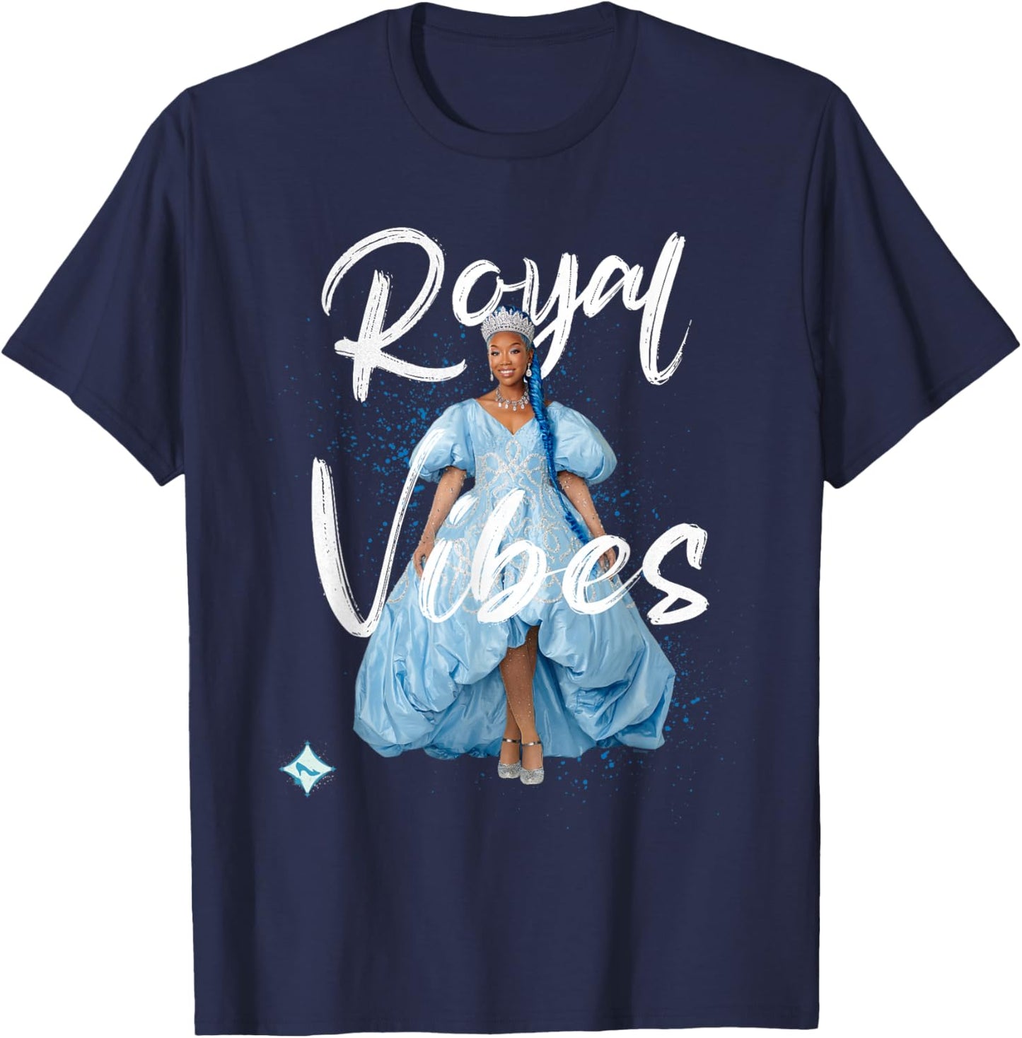 Disney Descendants 4: The Rise of Red Cinderella Royal Vibes T-Shirt - T-Shirt | Navy