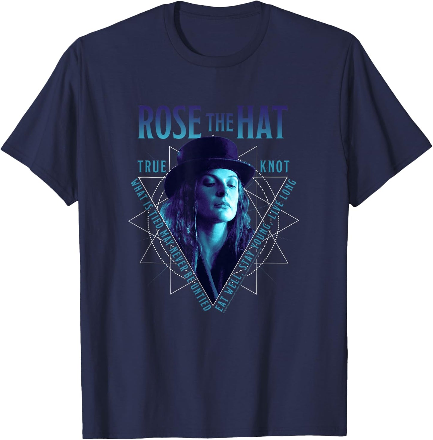 Doctor Sleep Rose The Hat True Knot Triangle T-Shirt - T-Shirt | Navy
