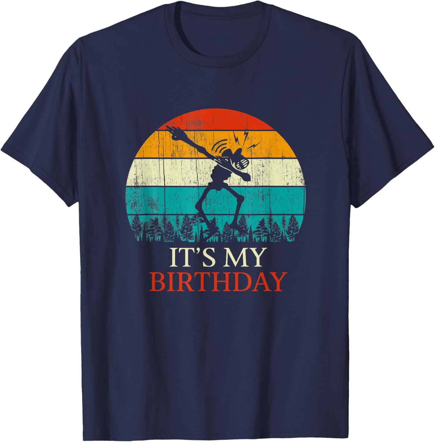 Sirenhead Siren Head Creepy Horror, Birthday Gift T-Shirt - T-Shirt | Navy