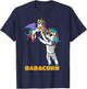 Dadacorn Unicorn Dad for a Family Daddy Fathers Day T-Shirt - T-Shirt | Navy
