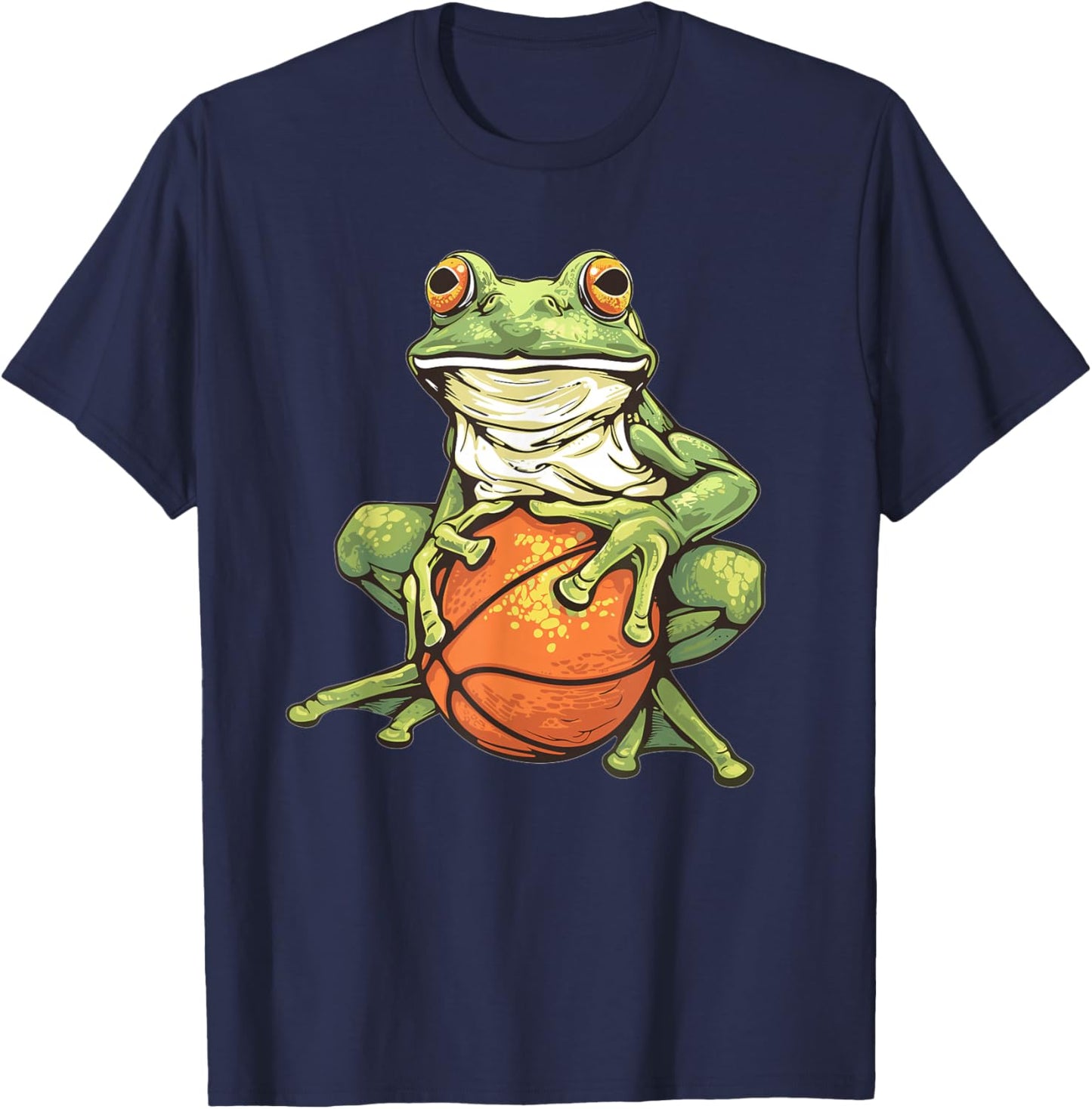 Basketball Frog T-Shirt - T-Shirt | Navy