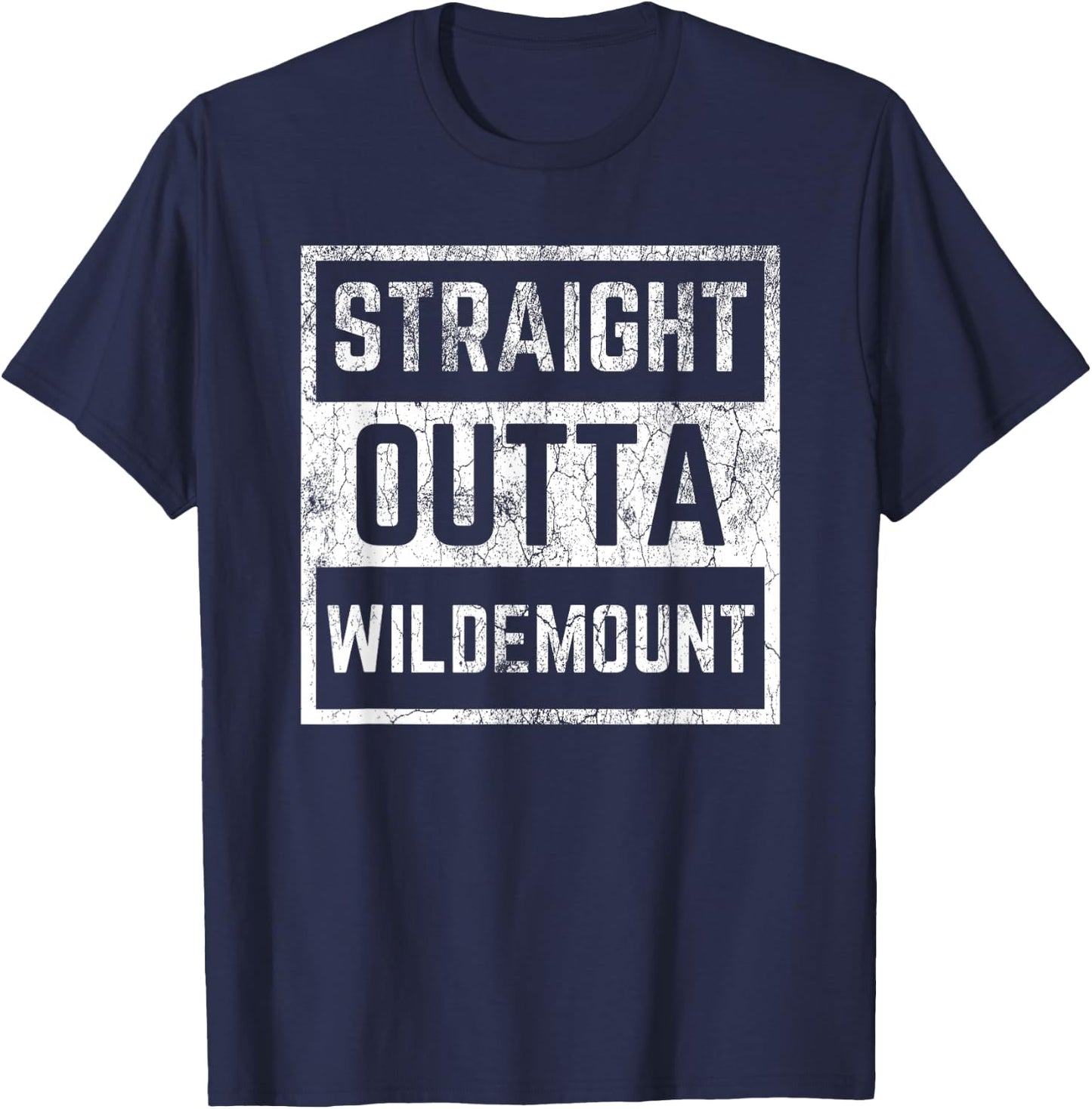 Straight Outta Wildemount - Critical The Mighty Nein Role T-Shirt - T-Shirt | Navy