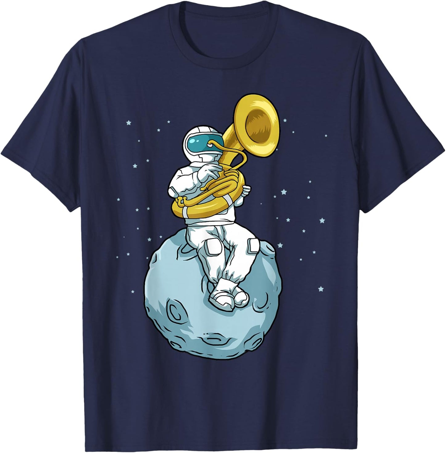 Sousaphone Shirt Women Men Kids Marching Band Tuba T-Shirt - T-Shirt | Navy