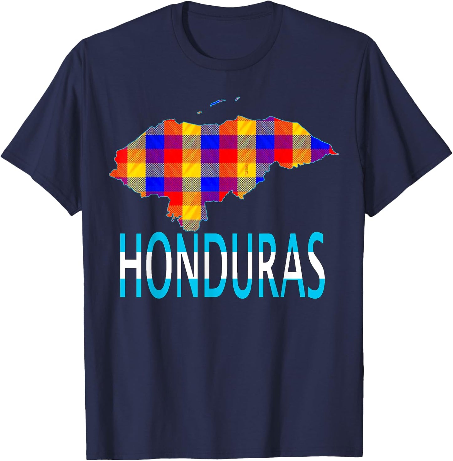 Honduras Motivo Colores Prenda Lenca T-Shirt - T-Shirt | Navy
