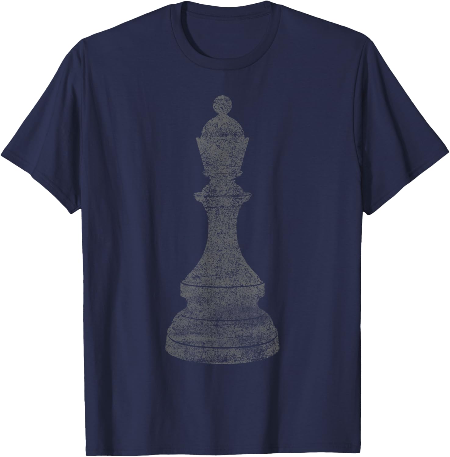 Chess piece Queen cool vintage design chess player gift T-Shirt - T-Shirt | Navy
