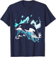 Killer Whale Ocean Lover Gift Men Boys Kids Orca T-Shirt - T-Shirt | Navy