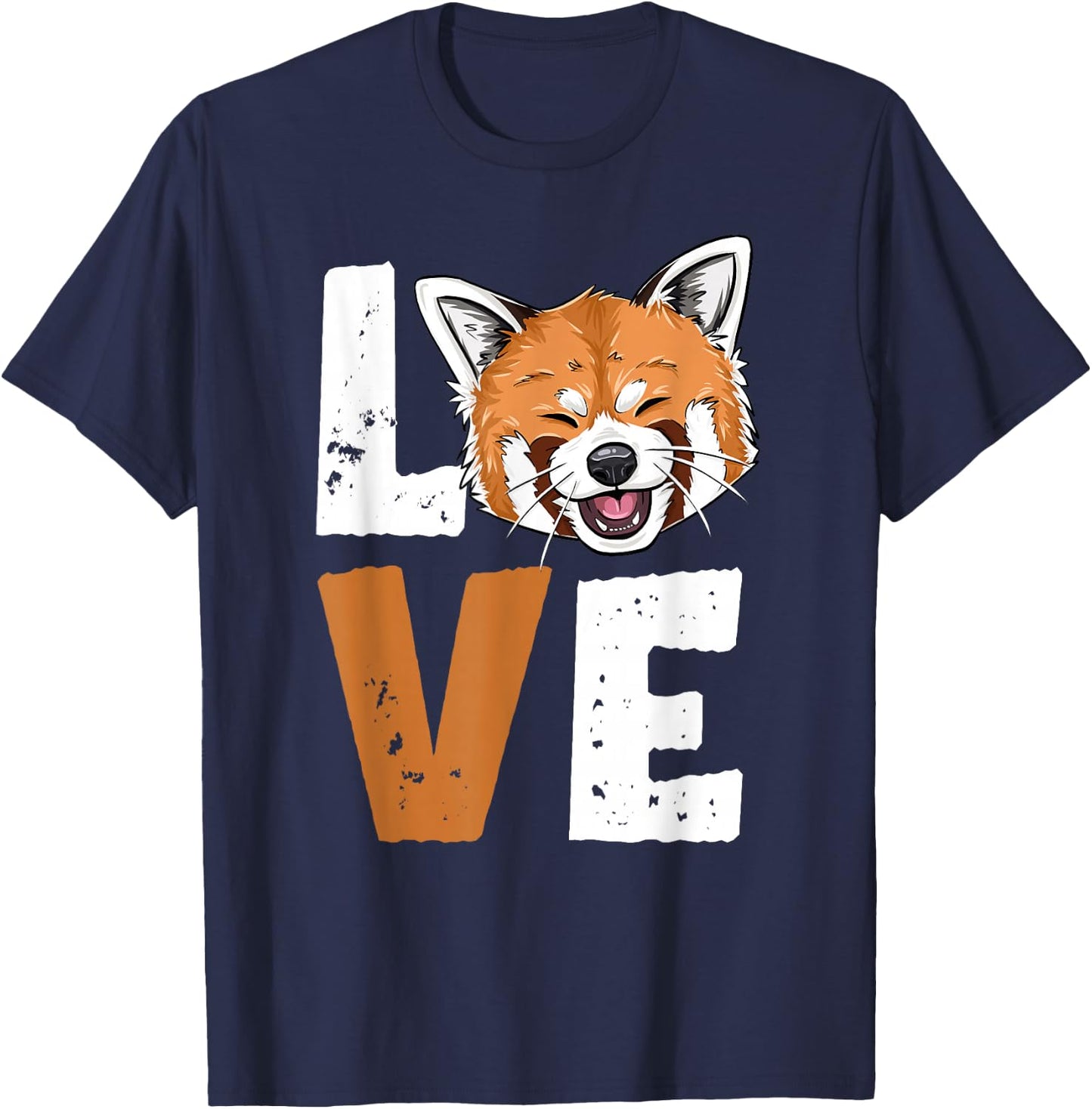 Red Panda Love Funny Cute Red Panda Lover T-Shirt - T-Shirt | Navy