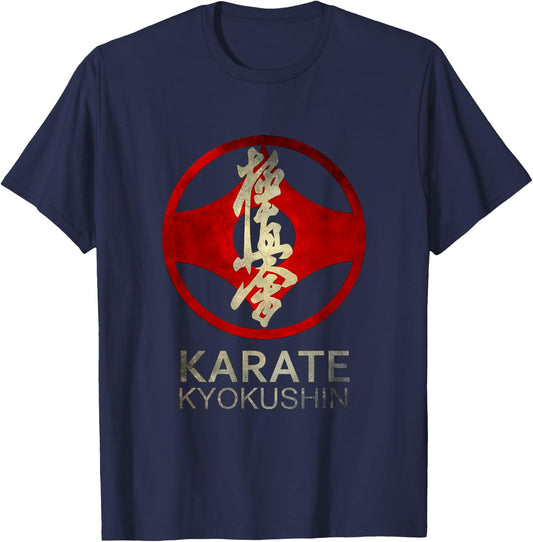 Karate Kyokushin T-Shirt - T-Shirt | Navy