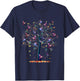 Hummingbird Tree Beautiful Tropical Bird T-Shirt - T-Shirt | Navy