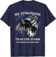 Be Stronger Than The Storm Osteoporosis T-Shirt - T-Shirt | Navy