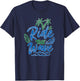 Ride the Wave T-Shirt - T-Shirt | Navy