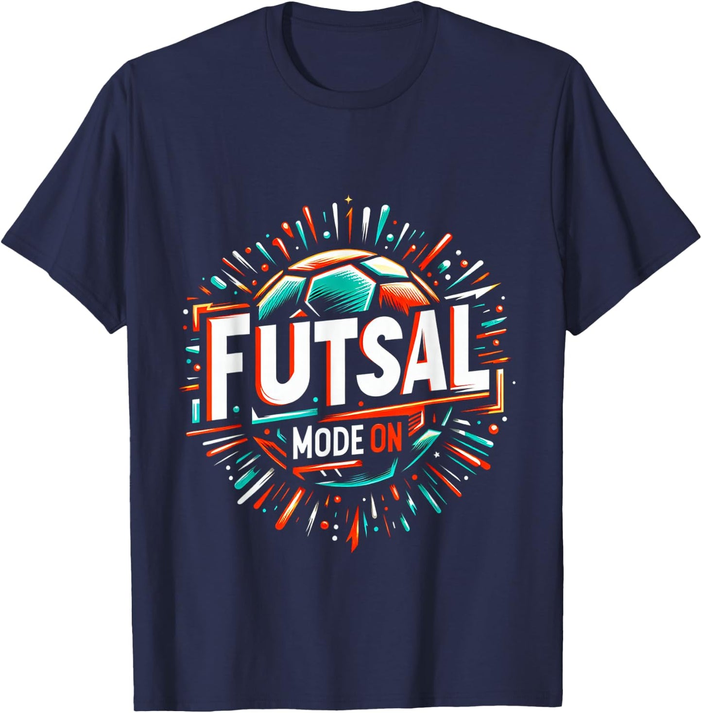 Futsal Mode On T-Shirt - T-Shirt | Navy