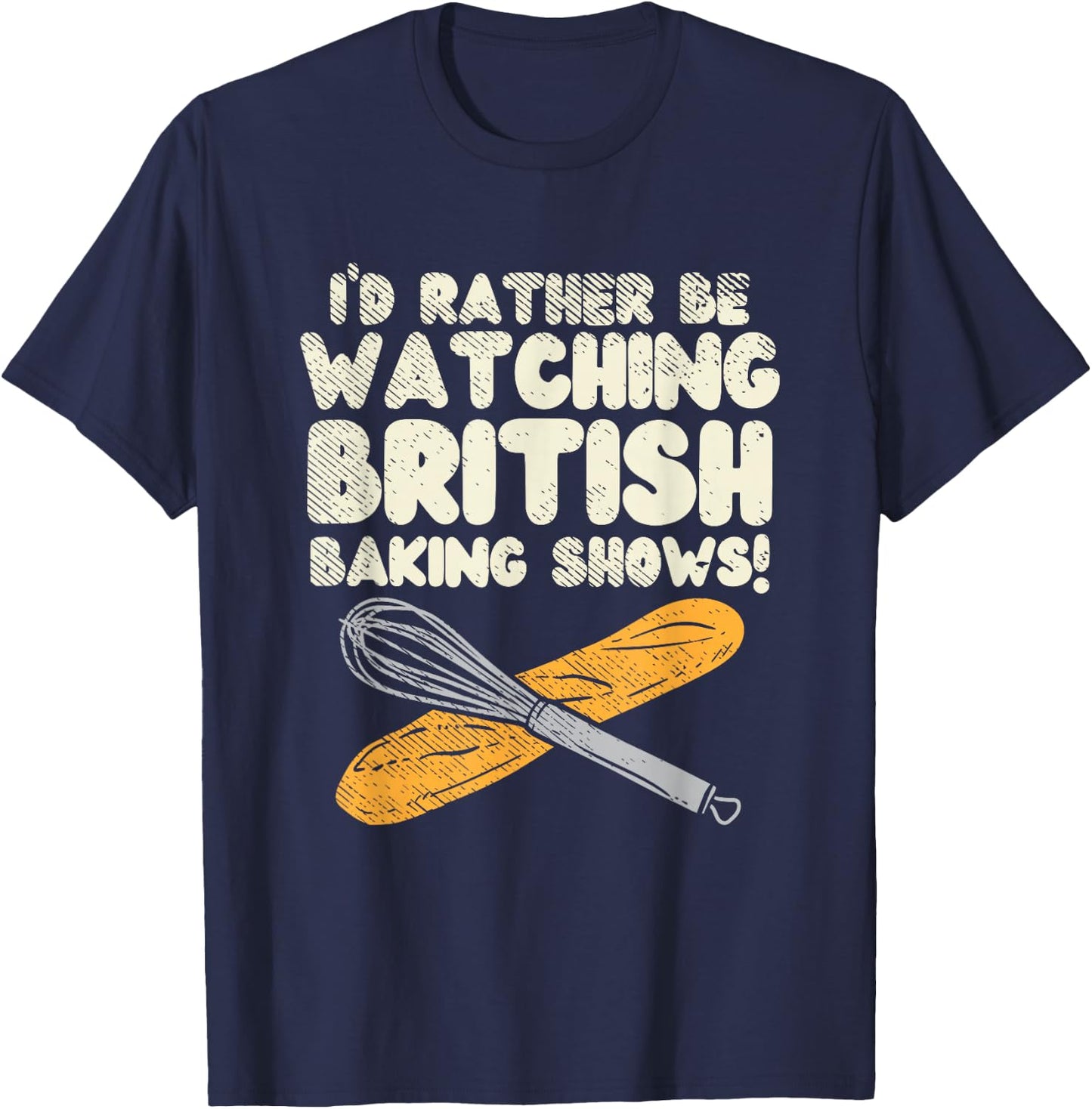 Great British Baking Shows T-Shirt - T-Shirt | Navy