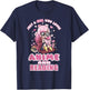 Just A Girl Who Loves Anime And Reading Books Manga Teens T-Shirt - T-Shirt | Navy