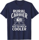 Funny Postman Mail Carrier Rural Carrier Letter Gift T-Shirt - T-Shirt | Navy