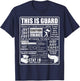 Dies ist Color Guard Funny Color Guard Sayings and Memes T-Shirt - T-Shirt | Navy