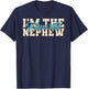 I'm The Favorite Nephew Funny Family Saying Nephew T-Shirt - T-Shirt | Navy