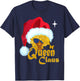 Queen Santa African American Christmas Melanin T-Shirt - T-Shirt | Navy